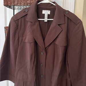 Covington Women's Utility Jacket in Rich Brown